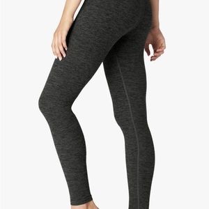Beyond Yoga Spacedye Essential Long Legging Black-Charcoal Size XS